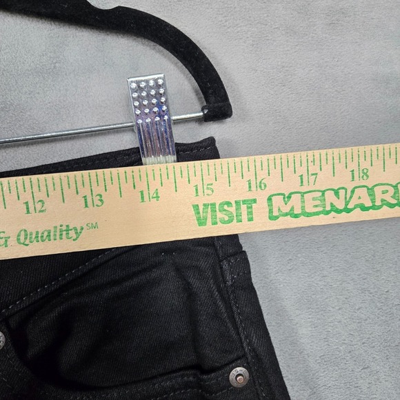 Levis 541 Jeans Mens 30x30 (31x29) Black stretch Denim Premium Tapered - Picture 6 of 10